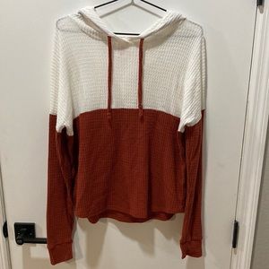 Women’s Large Light Hooded Sweater